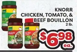 Torres Supermercado KNORR CHICKEN, TOMATO, & BEEF BOUILLON offer