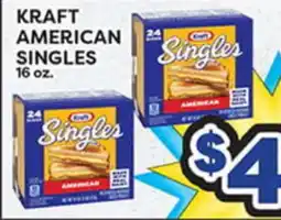 Torres Supermercado KRAFT AMERICAN SINGLES offer