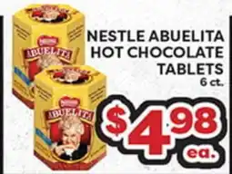 Torres Supermercado NESTLE ABUELITA HOT CHOCOLATE TABLETS offer