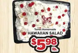 Torres Supermercado Torres Homemade HAWAIIAN SALAD offer
