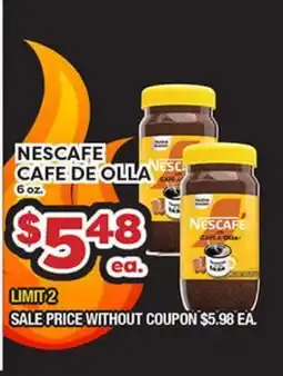 Torres Supermercado NESCAFÉ CAFE DE OLLA offer