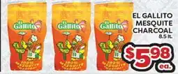 Torres Supermercado EL GALLITO MESQUITE CHARCOAL offer