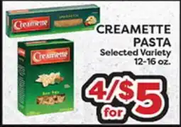 Torres Supermercado CREAMETTE PASTA offer