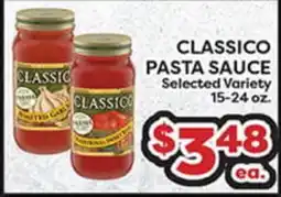Torres Supermercado CLASSICO PASTA SAUCE offer
