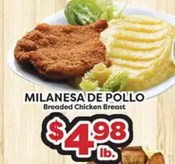 Torres Supermercado MILANESA DE POLLO offer