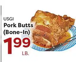 Rich's Fresh Market USGI Pork Butts (Bone-In) offer