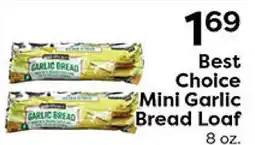 Rich's Fresh Market Best Choice Mini Garlic Bread Loaf offer