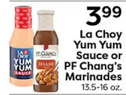 Rich's Fresh Market La Choy Yum Yum Sauce or PF Chang's Marinades offer