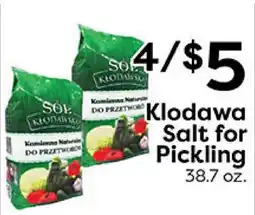 Rich's Fresh Market Klodawa Salt for Pickling offer