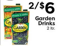 Rich's Fresh Market Garden Drinks offer
