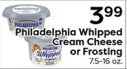 Rich's Fresh Market Philadelphia Whipped Cream Cheese or Frosting offer