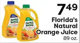 Rich's Fresh Market Florida's Natural Orange Juice offer