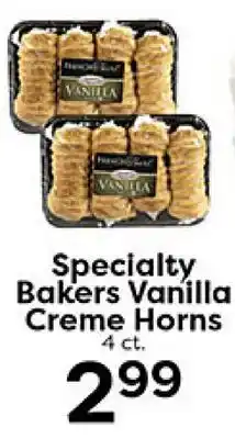 Rich's Fresh Market Specialty Bakers Vanilla Creme Horns offer
