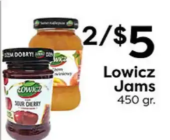 Rich's Fresh Market Lowicz Jams offer