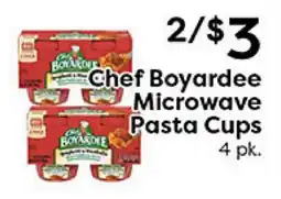 Rich's Fresh Market Chef Boyardee Microwave Pasta Cups offer