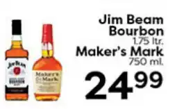 Rich's Fresh Market Jim Beam Bourbon Maker's Mark offer