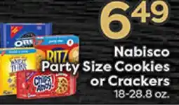 Rich's Fresh Market Nabisco Party Size Cookies or Crackers offer