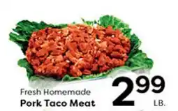 Rich's Fresh Market Fresh Homemade Pork Taco Meat offer