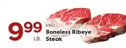 Rich's Fresh Market USGI Boneless Ribeye Steak offer