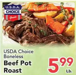Eurofresh Market USDA Choice Boneless Beef Pot Roast offer