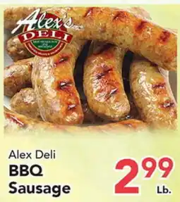 Eurofresh Market Alex Deli BBQ Sausage offer