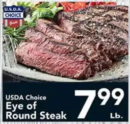 Eurofresh Market USDA Choice Eye of Round Steak offer
