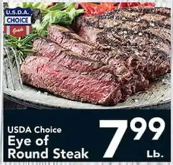 Eurofresh Market USDA Choice Eye of Round Steak offer