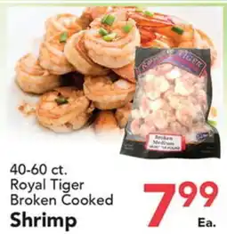 Eurofresh Market 40-60 ct. Royal Tiger Broken Cooked Shrimp offer