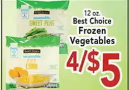 Eurofresh Market Best Choice Frozen Vegetables offer