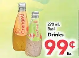 Eurofresh Market 290 ml. Basil Drinks offer