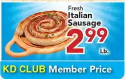 Eurofresh Market Fresh Italian Sausage offer
