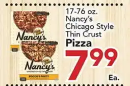 Eurofresh Market 17-76 oz. Nancy's Chicago Style Thin Crust Pizza offer