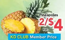 Eurofresh Market Pineapples offer