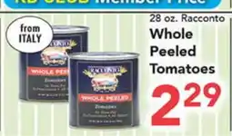 Eurofresh Market WHOLE PEELED TOMATOES offer