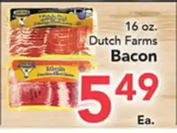 Eurofresh Market Dutch Farms Bacon offer