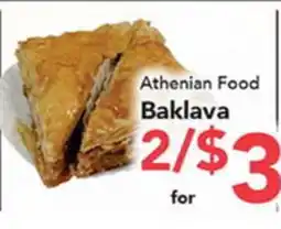 Eurofresh Market Athenian Food Baklava offer