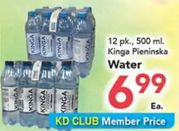 Eurofresh Market Kinga Pieninska Water offer