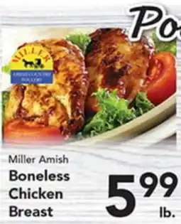 Eurofresh Market Miller Amish Boneless Chicken Breast offer