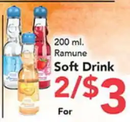 Eurofresh Market 200 ml. Ramune Soft Drink offer