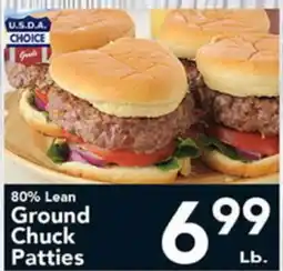 Eurofresh Market 80% Lean Ground Chuck Patties offer