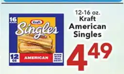 Eurofresh Market 12-16 oz. Kraft American Singles offer