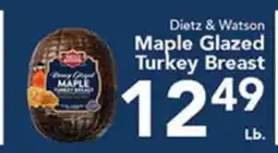 Eurofresh Market Dietz & Watson Maple Glazed Turkey Breast offer