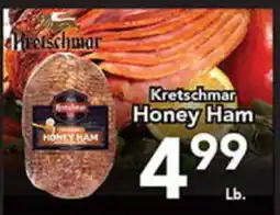Eurofresh Market Kretschmar Honey Ham offer