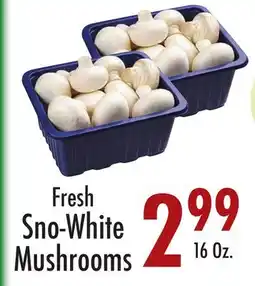 Garden Fresh Market Fresh Sno-White Mushrooms offer