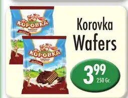 Garden Fresh Market Korovka Wafers offer