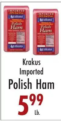 Garden Fresh Market Krakus Imported Polish Ham offer