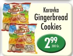 Garden Fresh Market Korovka Gingerbread Cookies offer
