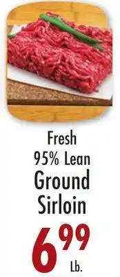 Garden Fresh Market Fresh 95% Lean Ground Sirloin offer
