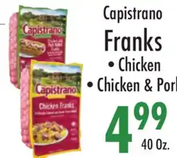 Garden Fresh Market Capistrano Franks offer