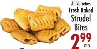 Garden Fresh Market All Varieties Fresh Baked Strudel Bites offer